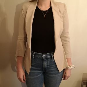 Guess nude blazer with button